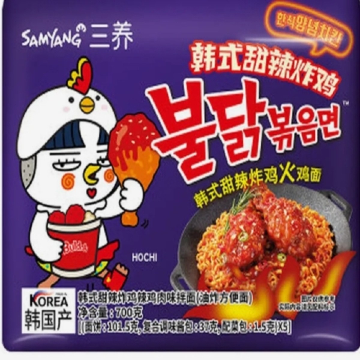 Buldak sweet spicy fried chicken 140gr